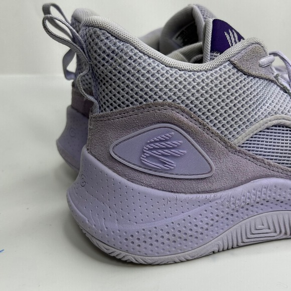 Under Armour Curry 3Z 24 Suede Salt Purple Mens 13 Basketball Shoes 3028191-500 main image 6